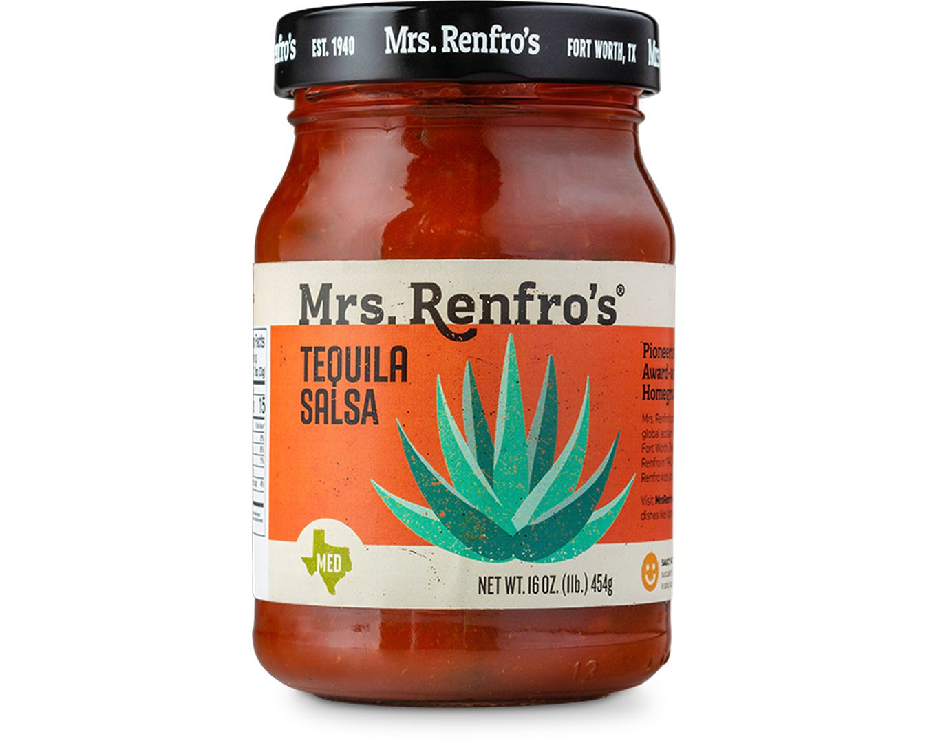Mrs Renfro's Tequila Salsa 454g-Salsa-The Local Basket
