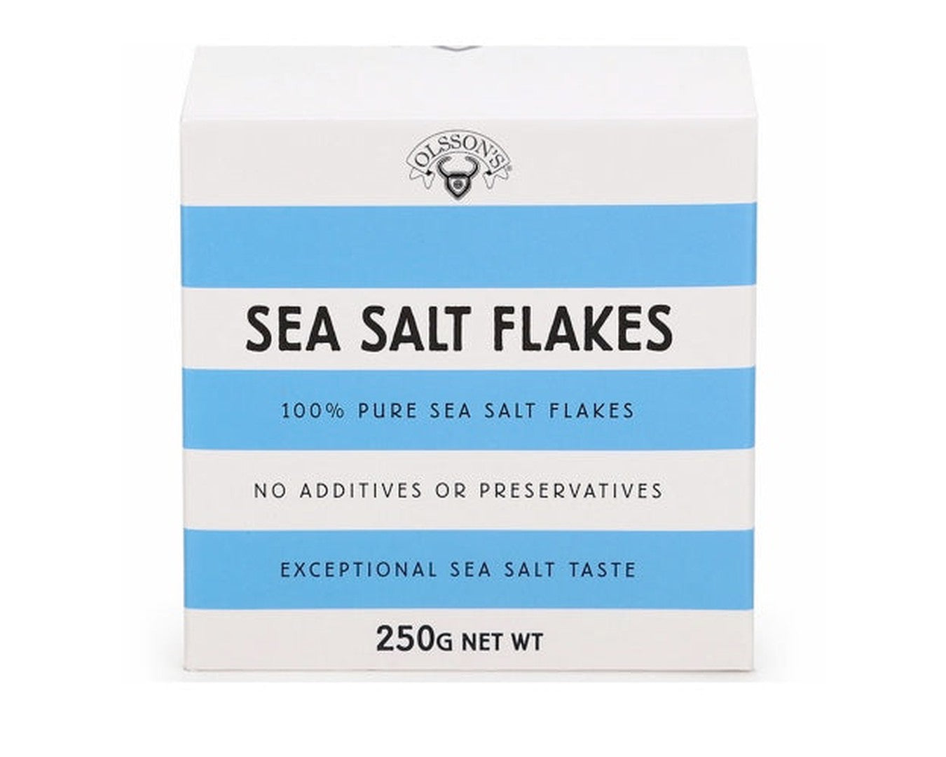 Olsson's Sea Salt Flakes 250gm Cube-Salt-The Local Basket