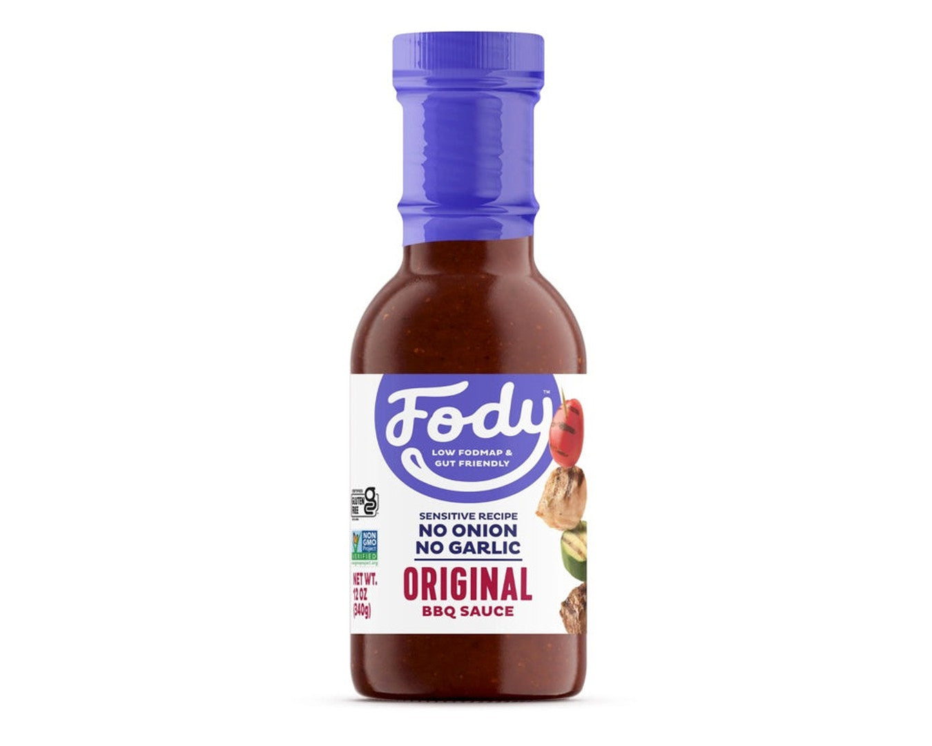 Fody Low Fodmap Barbeque Sauce 341g-Sauce-The Local Basket