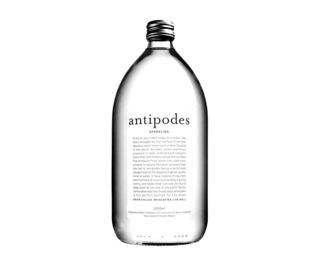 Antipodes Sparkling Water 500ml-Beverages-The Local Basket