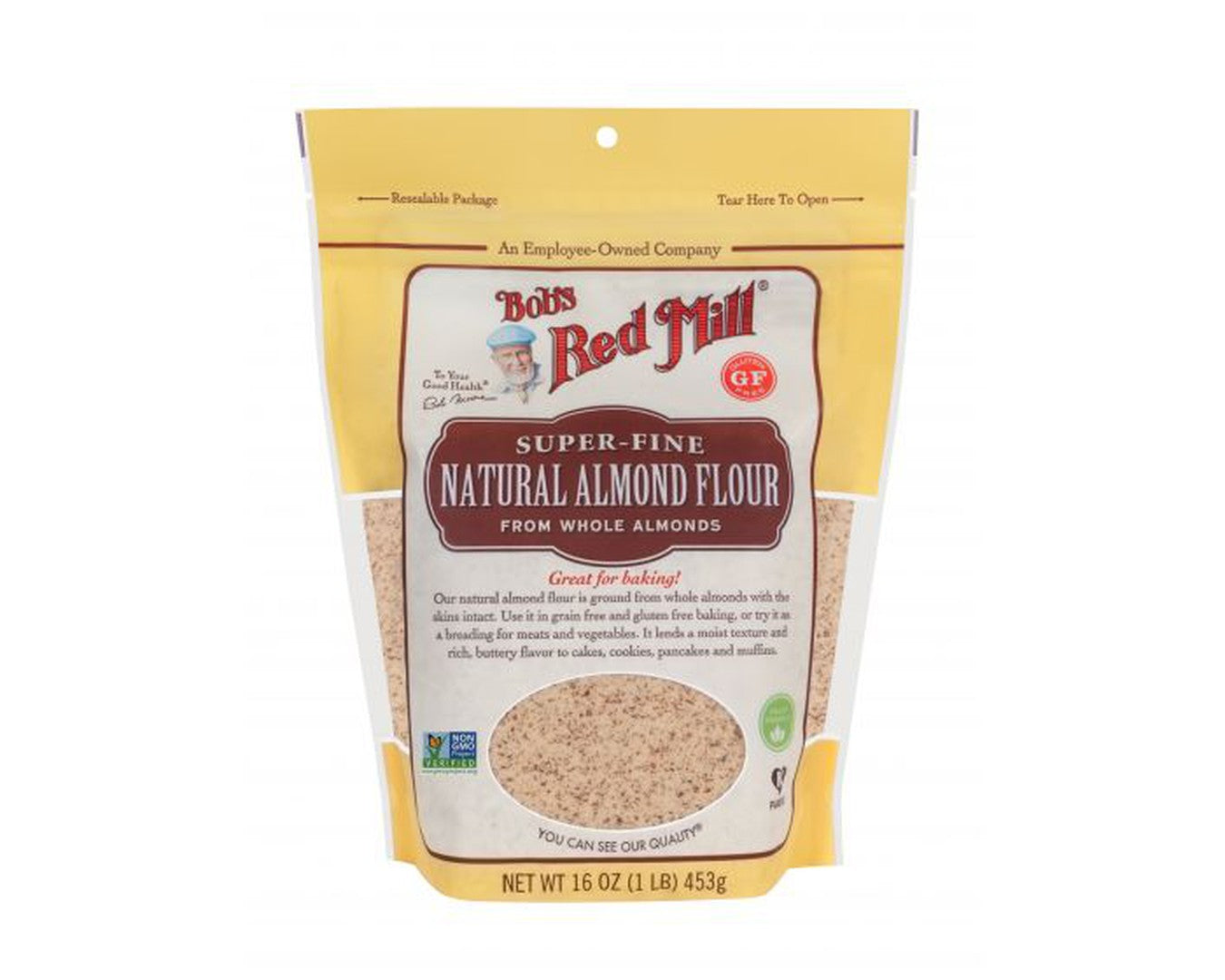 Bob's Red Mill Super Fine Natural Almond Flour Gluten Free 453g-Flour-The Local Basket