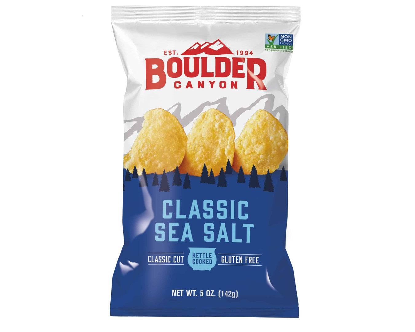 Boulder Sea Salt Chips 142g-Chips-The Local Basket