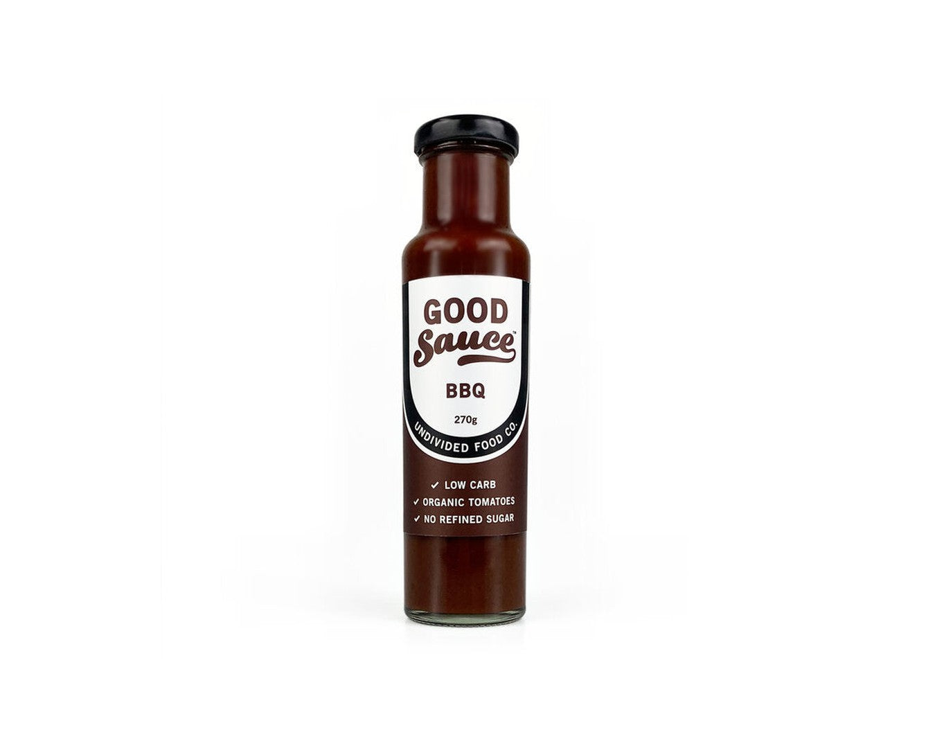 Undivided Co Good Sauce Barbeque 270g-Sauce-The Local Basket