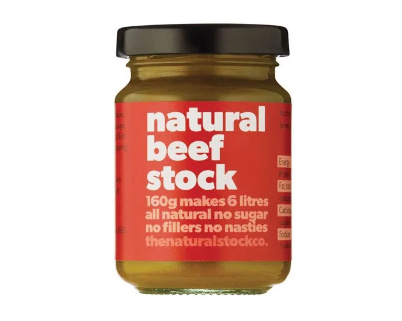 Natural Stock Company Beef 160g-Stock-The Local Basket