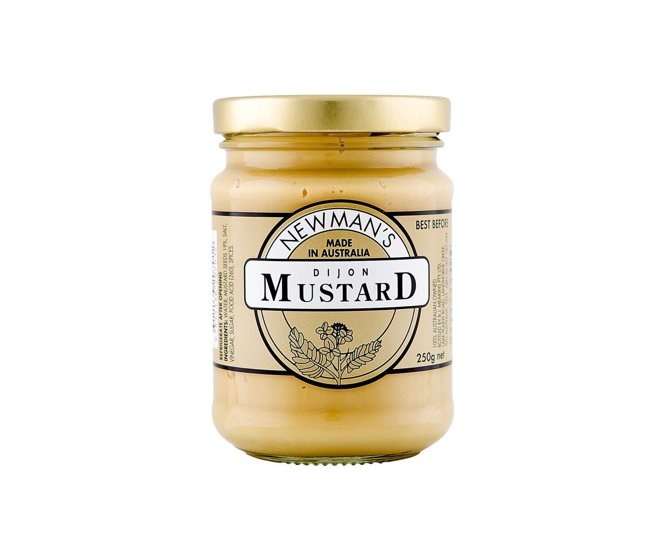 Newman's Dijon Mustard 250g-Mustard-The Local Basket