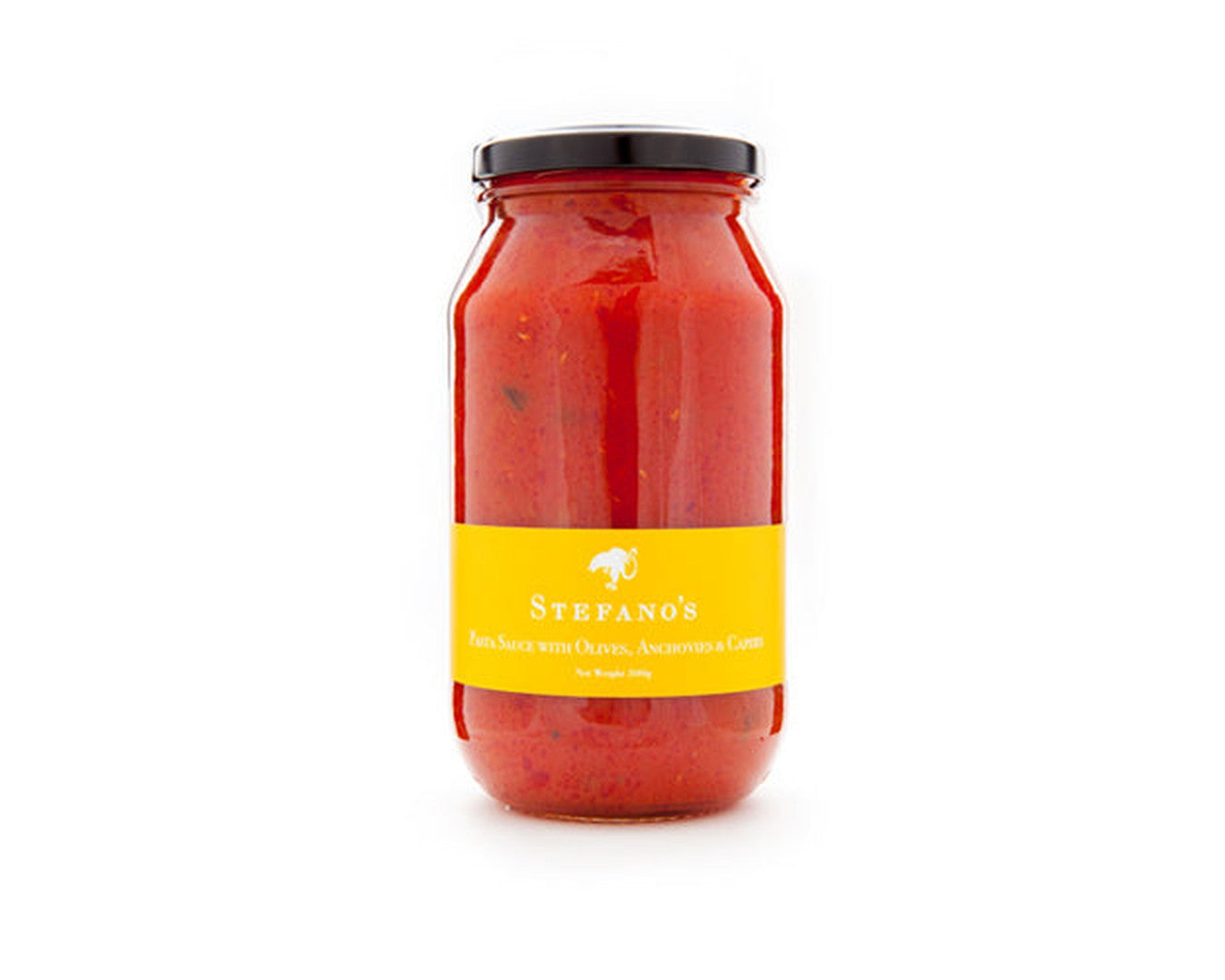 Stefano's Pasta Sauce with Olive, Anchovies & Capers 530g-Pasta Sauce-The Local Basket