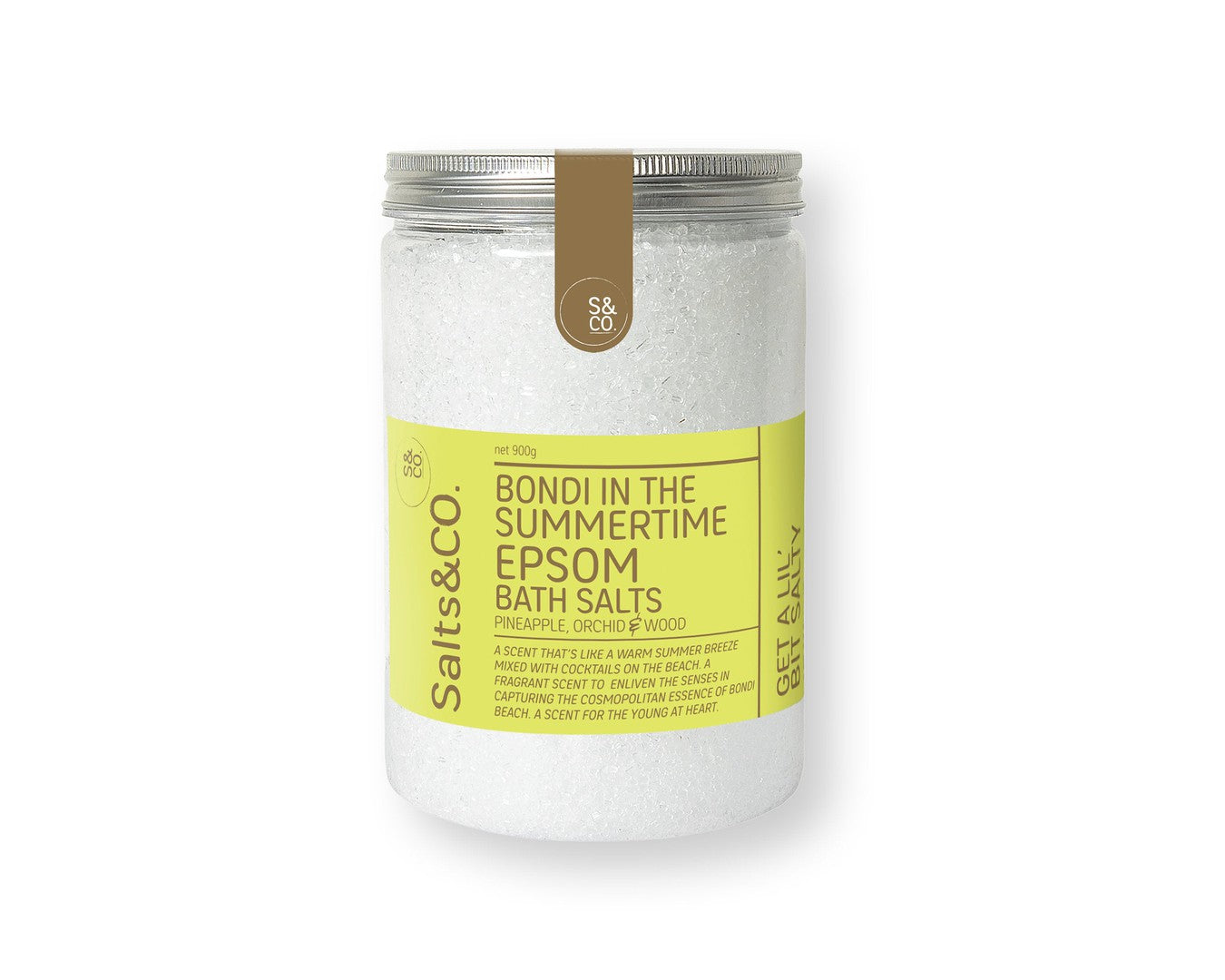 Salts&Co Bondi in The Summertime Epsom Bath Salts 900g-Bath Salts-The Local Basket