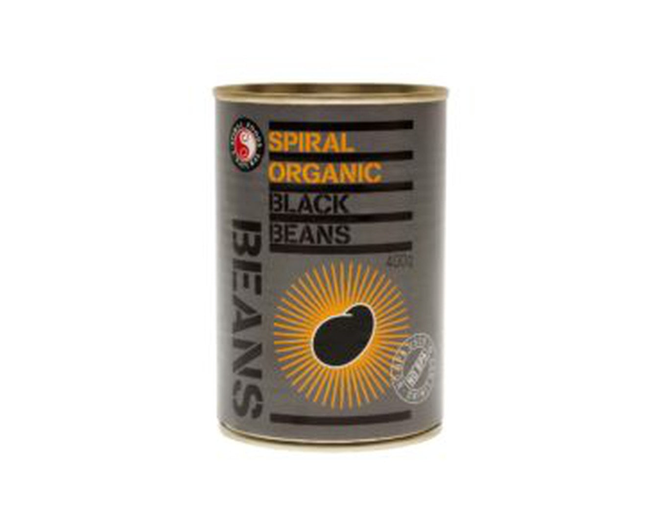 Spiral Foods Organic Black Beans 400gr-Beans-The Local Basket