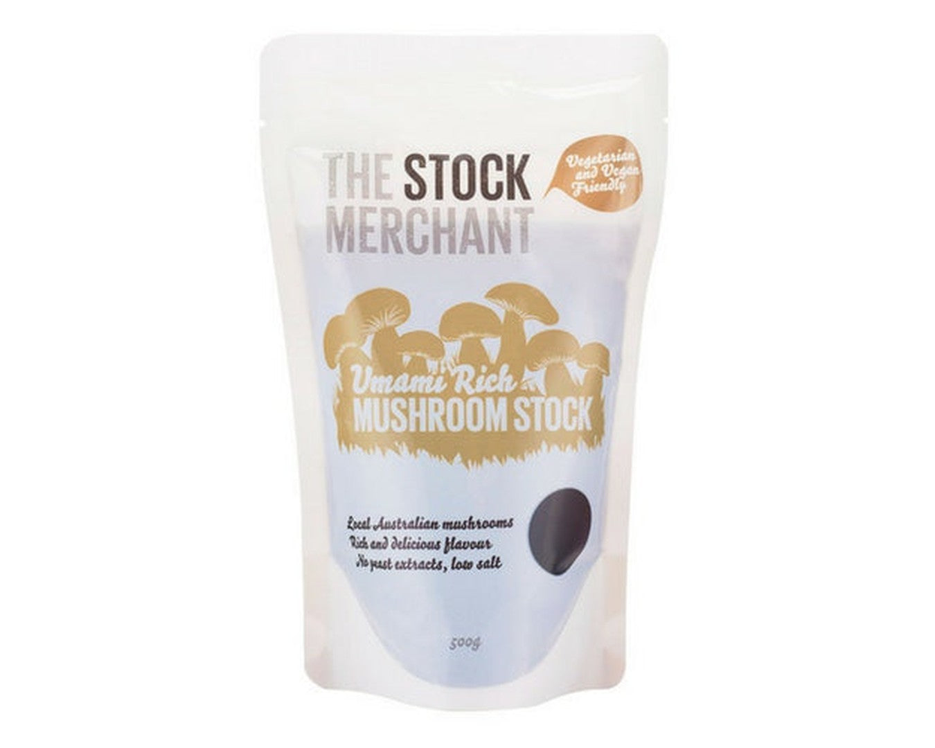 The Stock Merchant Umami Rich Mushroom Stock 500ml-Stock-The Local Basket