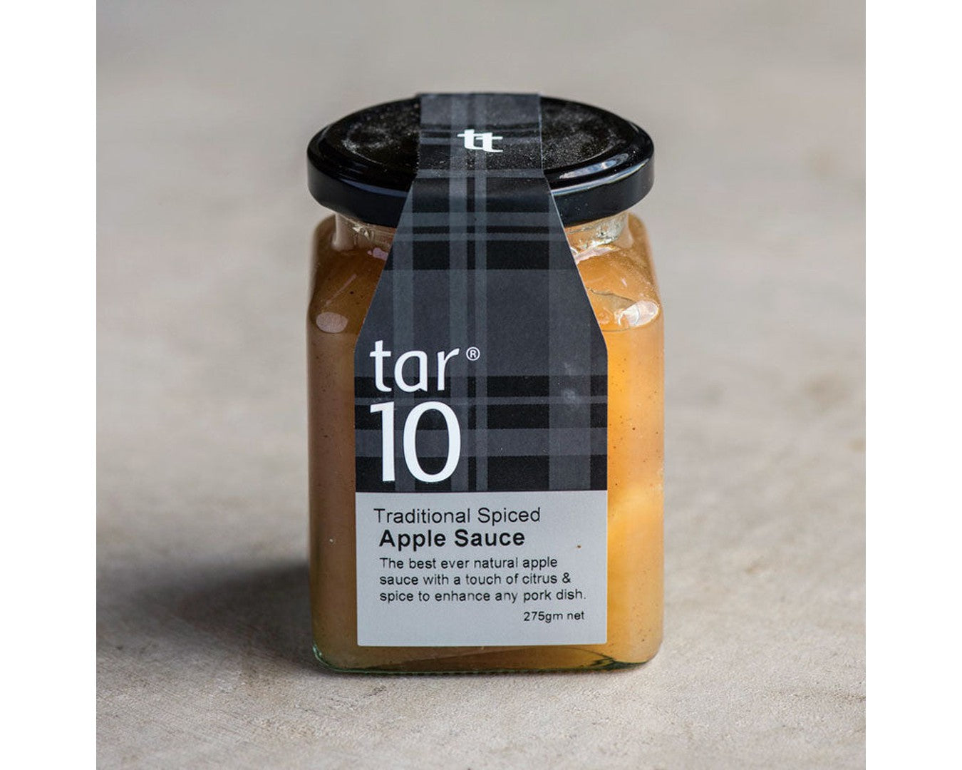 Tar 10 Traditional Spiced Apple Sauce 275g-Spreads-The Local Basket