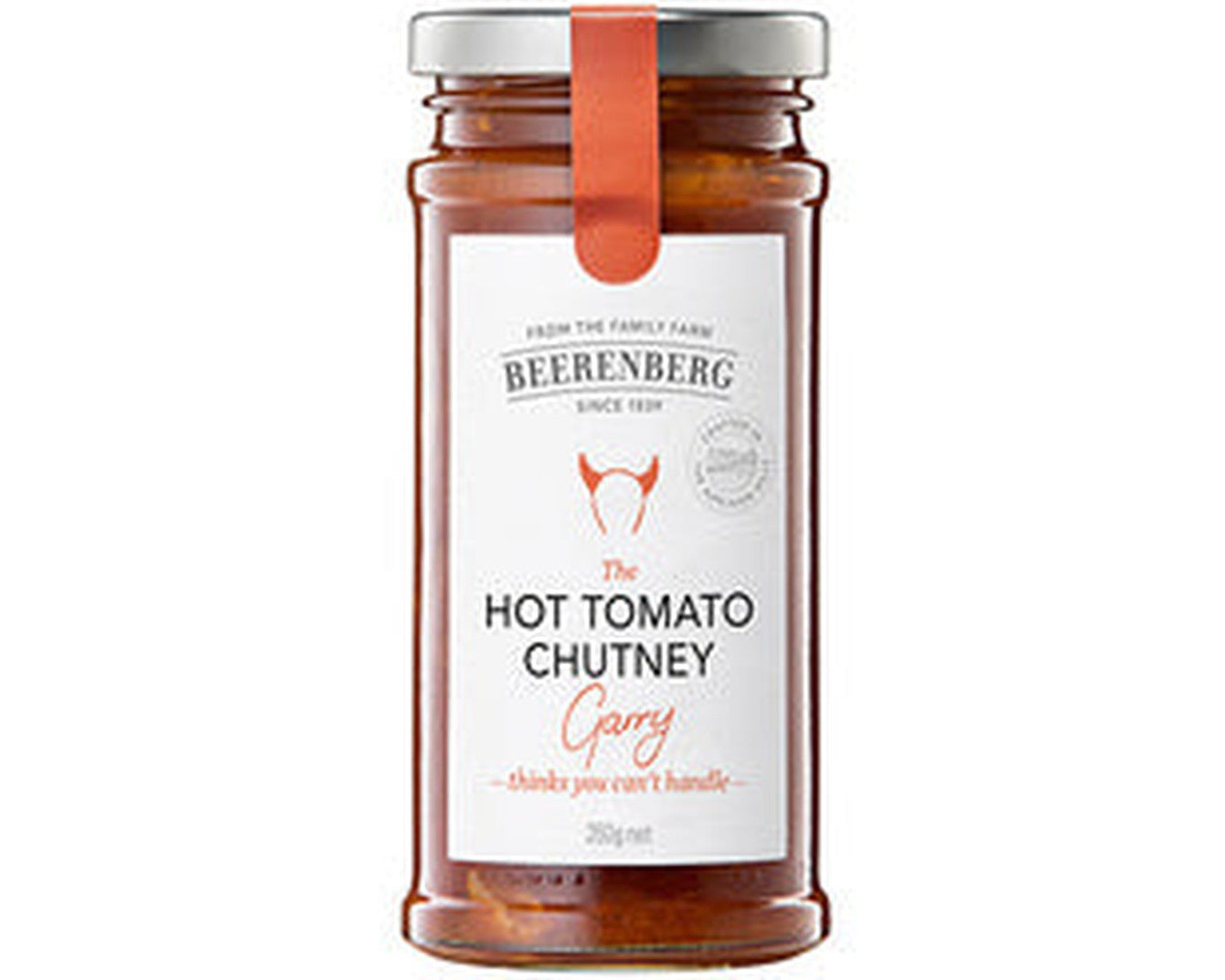 Beerenberg Australian Hot Tomato Chutney 260gr-Chutney-The Local Basket