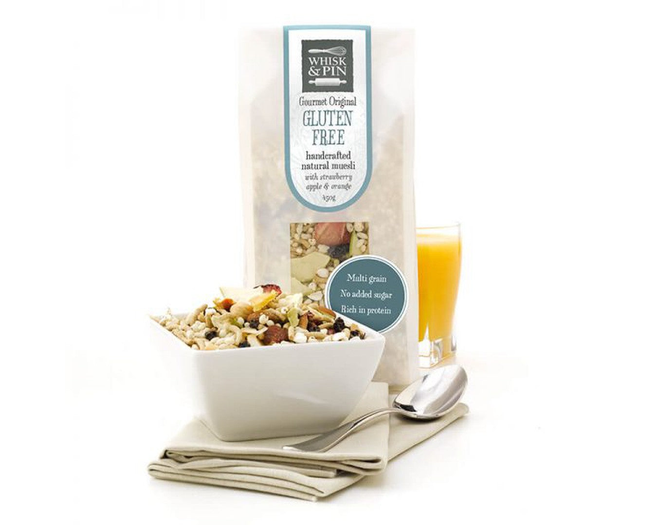 Whisk & Pin Gluten Free Muesli 450g-Cereal-The Local Basket
