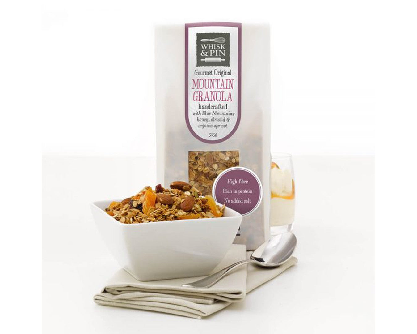 Whisk & Pin Mountain Muesli 525g-Cereal-The Local Basket