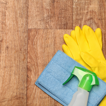 exclusive cleaning collection at the local basket