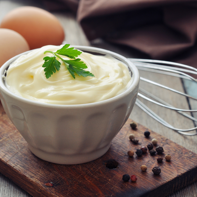 exclusive mayonnaise collection at the local basket