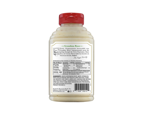 Beaver Brand Cream Style Horseradish 340gr-Dressing-The Local Basket