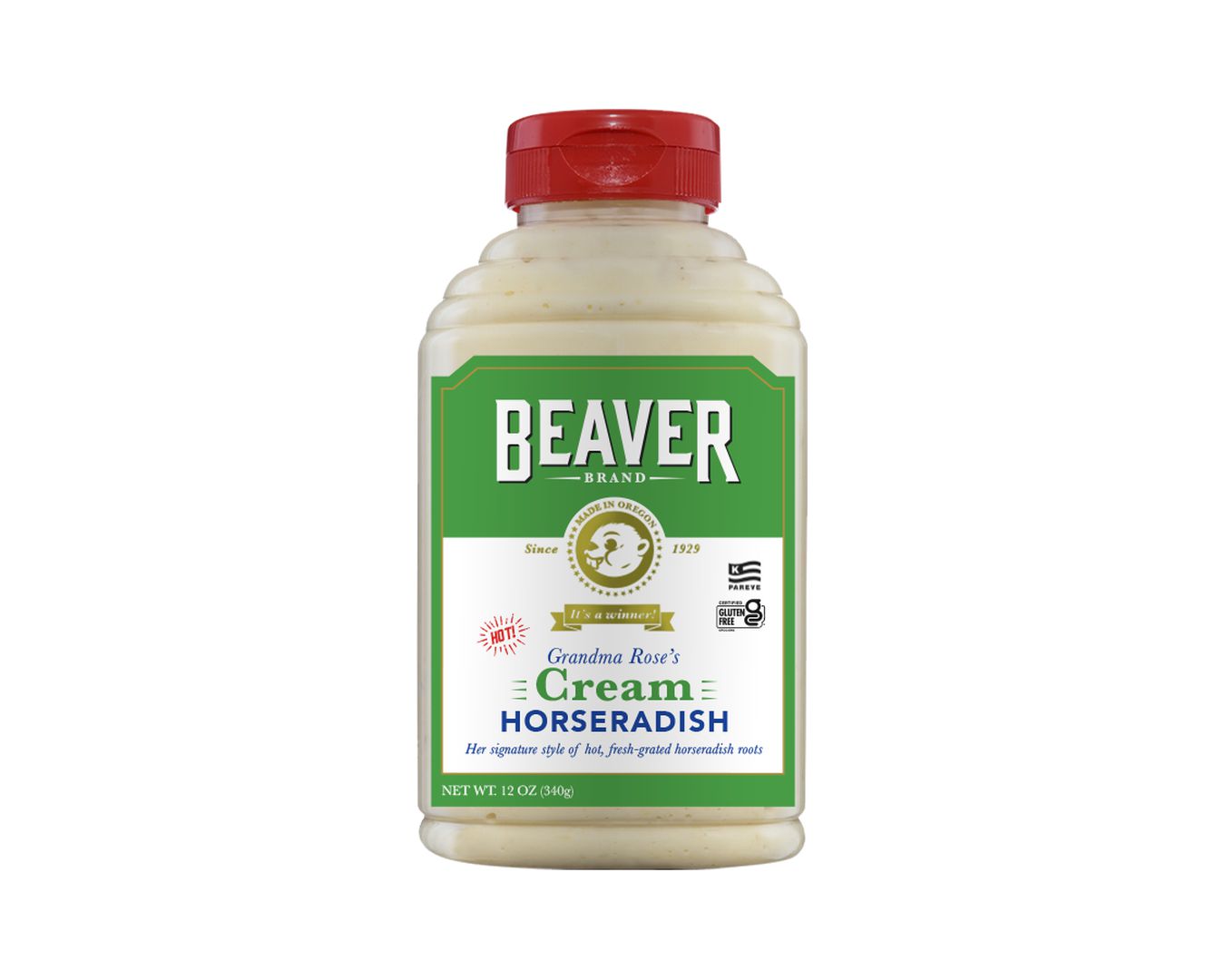 Beaver Brand Cream Style Horseradish 340gr-Dressing-The Local Basket