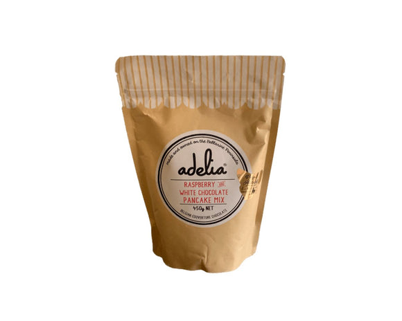 Adelia Raspberry & White Chocolate Pancake Mix 450g-Pancake-The Local Basket