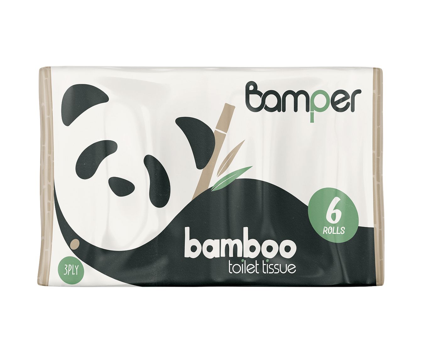 Bamper Toilet Roll 3Ply 6 Pack-Toilet Paper-The Local Basket