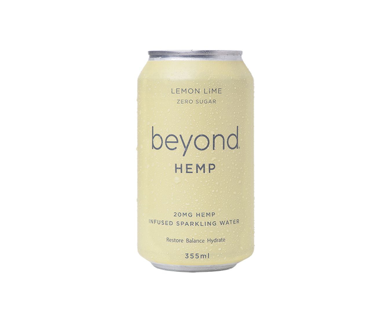Beyond Hemp Water Lemon Lime 355ml-Beverages-The Local Basket