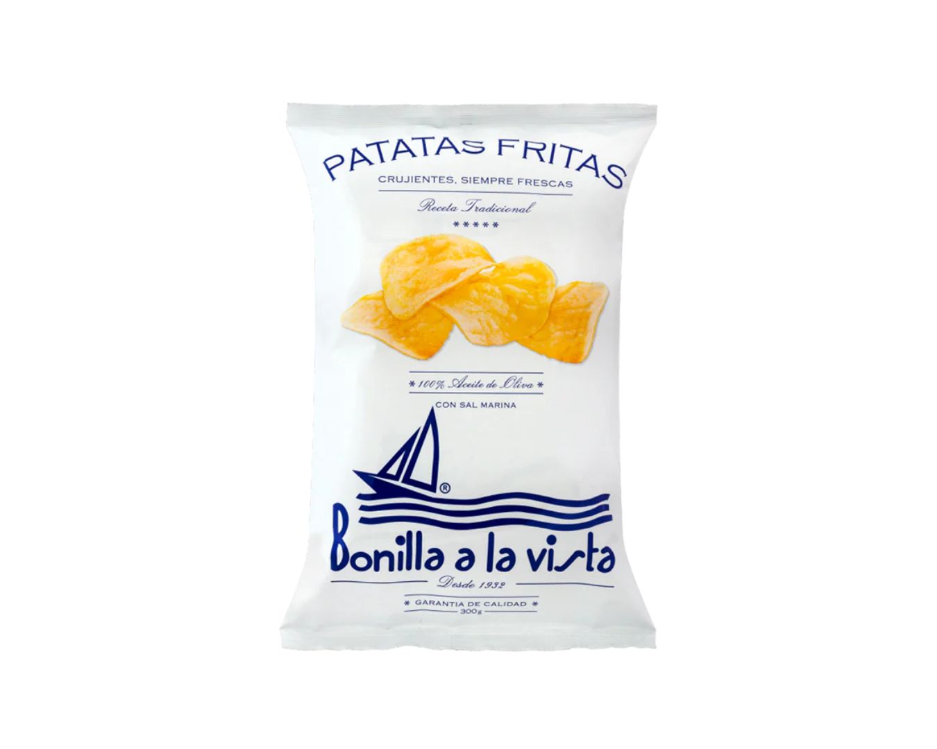 Bonilla a la Vista Patatas Fritas Potato Chips 150g-Chips-The Local Basket