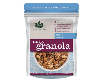 Brookfarm Nutty Granola 450g-Cereal-The Local Basket