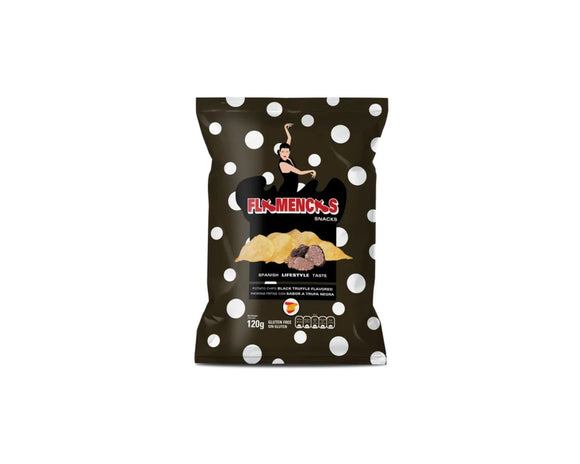 Flamencas Spanish Potato Black Truffle 120g
