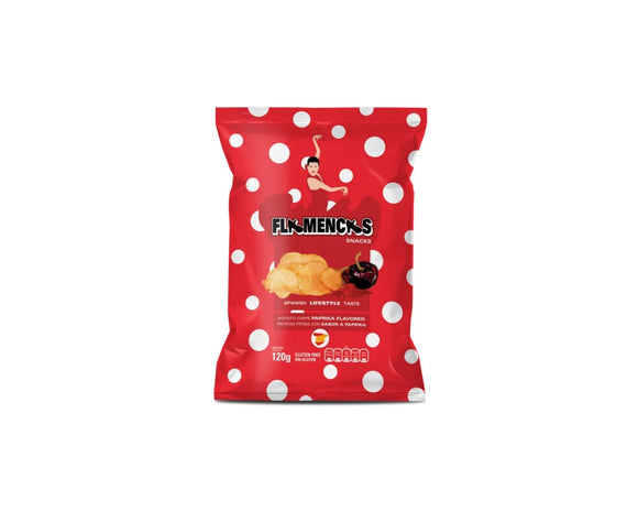 Flamencas Spanish Potato Chips Paprika 120g