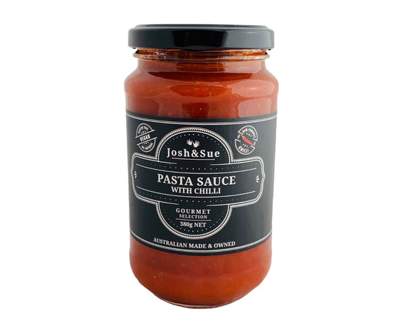 Josh&Sue Chilli Pasta Sauce 380g-Pasta Sauce-The Local Basket