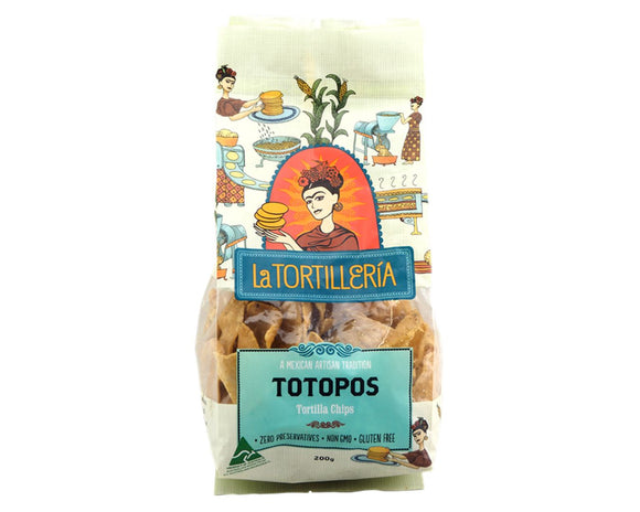 La Tortilleria Totopos 200g-Chips-The Local Basket