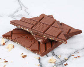 Le Chocolat des Français Milk Chocolate and Hazelnuts at The Local Basket