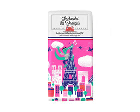 Le Chocolat des Français Milk Chocolate with Crispy Rice