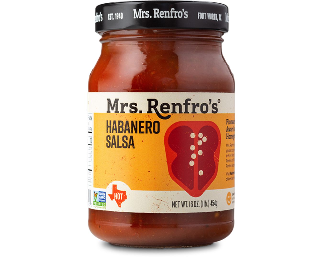 Mrs Renfro's Habanero Salsa 454g-Salsa-The Local Basket