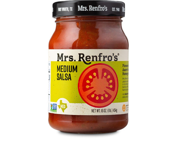 Mrs Renfro's Medium Salsa 454g-Salsa-The Local Basket