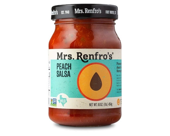 Mrs Renfro's Peach Salsa 454g