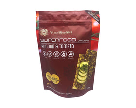 Natural Abundance Almond and Tomato Crackers 100g