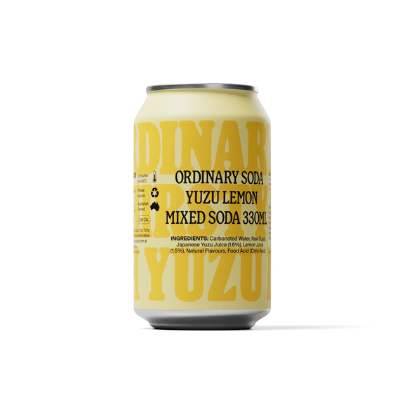 Ordinary Soda Yuzu Lemon 330ml