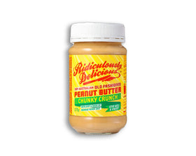 Ridiculously Delicious Peanut Butter Crunchy 375gr-Peanut Butter-The Local Basket