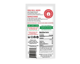 Riega Organic Chicken Tinga Taco Seasoning 31g from The Local Basket – a zesty and savoury blend for perfect chicken tacos. Ingredients