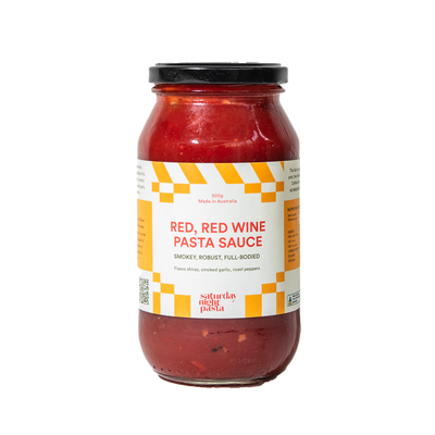 Saturday Night Pasta Red, Red Wine Pasta Sauce 500g