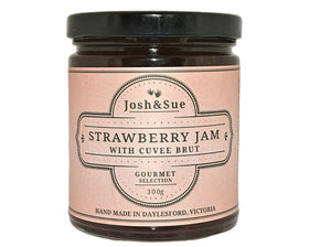 Josh&Sue Cuvee Strawberry Jam 300gr-Jam-The Local Basket