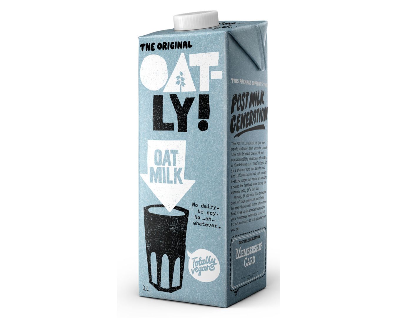 Oatly Original Oat Milk 1L-Milk-The Local Basket