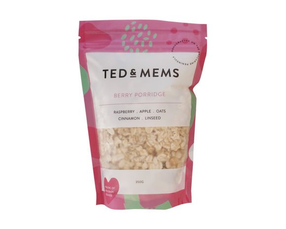 Ted & Mems Berry Porridge at The Local Basket