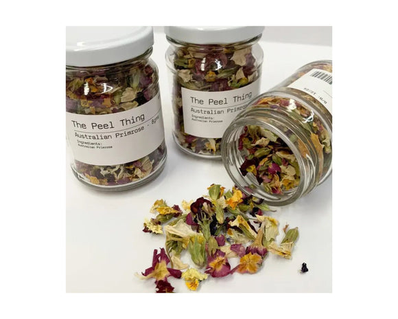 The Peel Thing Edible Flower Sprinkles - Australian Primrose 8g