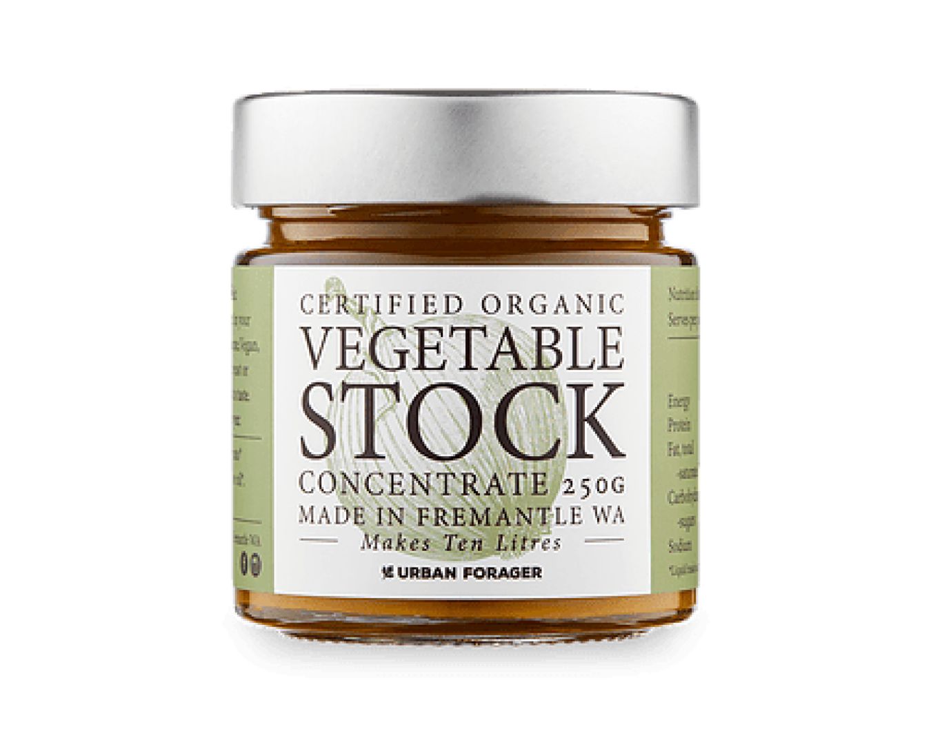 Urban Forager Vegetable Stock Concentrate 250g-Stock-The Local Basket