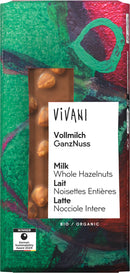 Vivani Chocolate Milk Whole Hazelnuts 100g-1