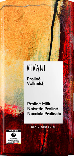 Vivani Chocolate Milk Praline 100g