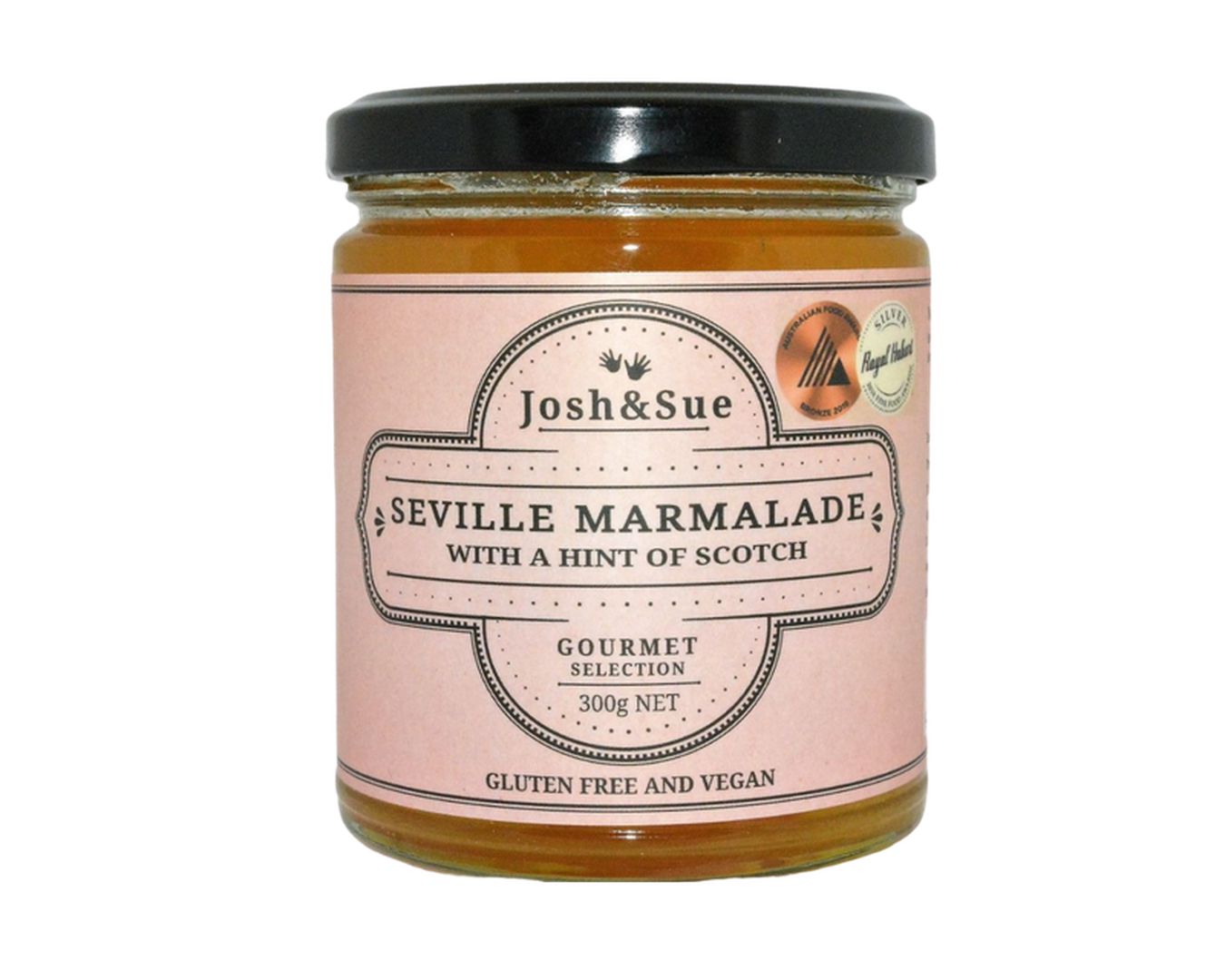 Josh&Sue Seville Scotch Marmalade 300gr-Jam-The Local Basket