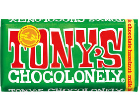 Tony's Chocolonely - Milk Hazelnut 180gr-The Local Basket