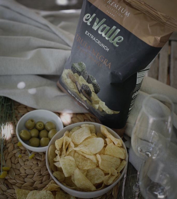 El Valle Black Truffle Chips